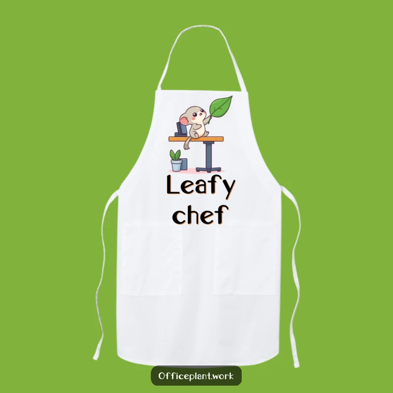 Funny Creature Balancing Apron - Cook with Playful Humor!